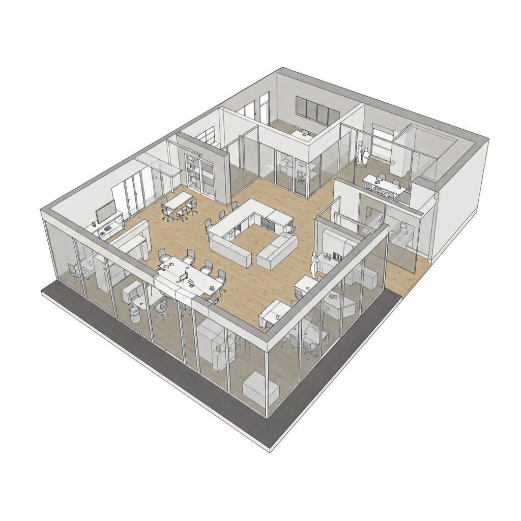 Discover how space planning and test fits with Albany Construction improve design, efficiency, and functionality before any construction begins.